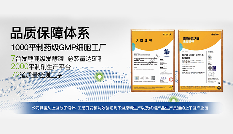 双认证加持！美尔健生物斩获ISO 9001与FDA GMP认证，开启原料国际化新征程